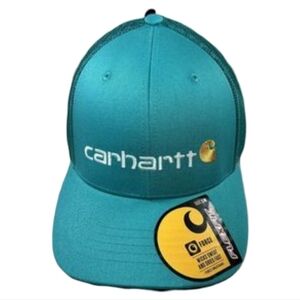 Carhartt Men's Moisture Wicking Canvas Mesh Back Logo Cap Hat OSFA